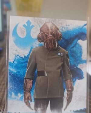 2018 Topps Star Wars: The Last Jedi Series 2 Leaders of the Resistance #RS-5 Admiral Ackbar