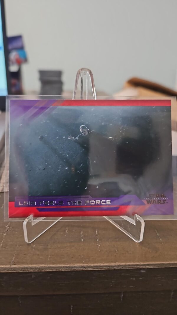 2018 Topps Star Wars: The Last Jedi Series II Purple Princess Leia Organa #30