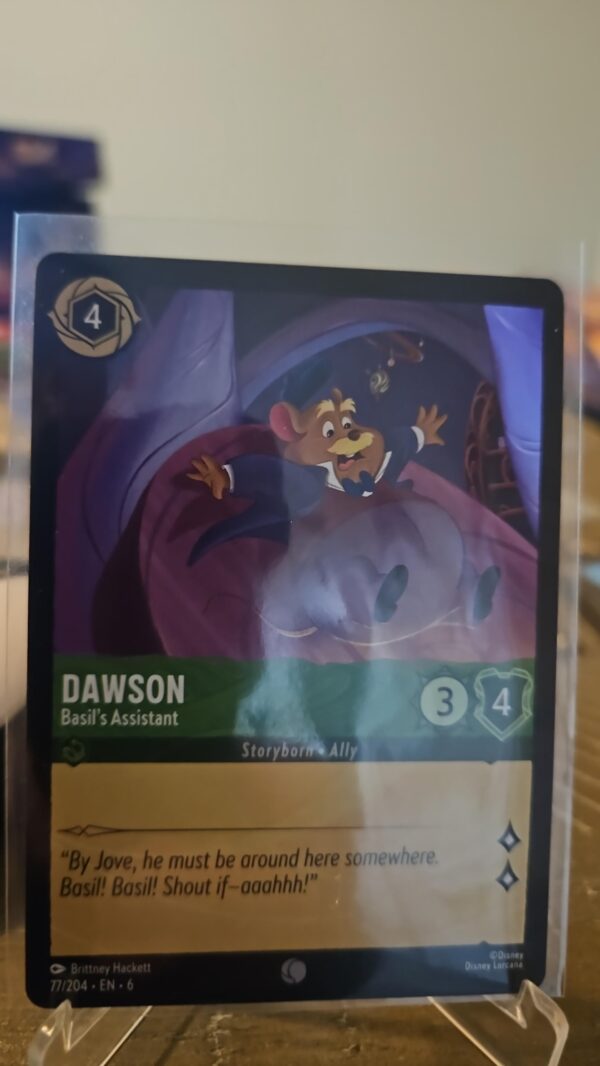 Dawson 77/204 Disney Lorcana Azurite Sea Regular Common Card NM