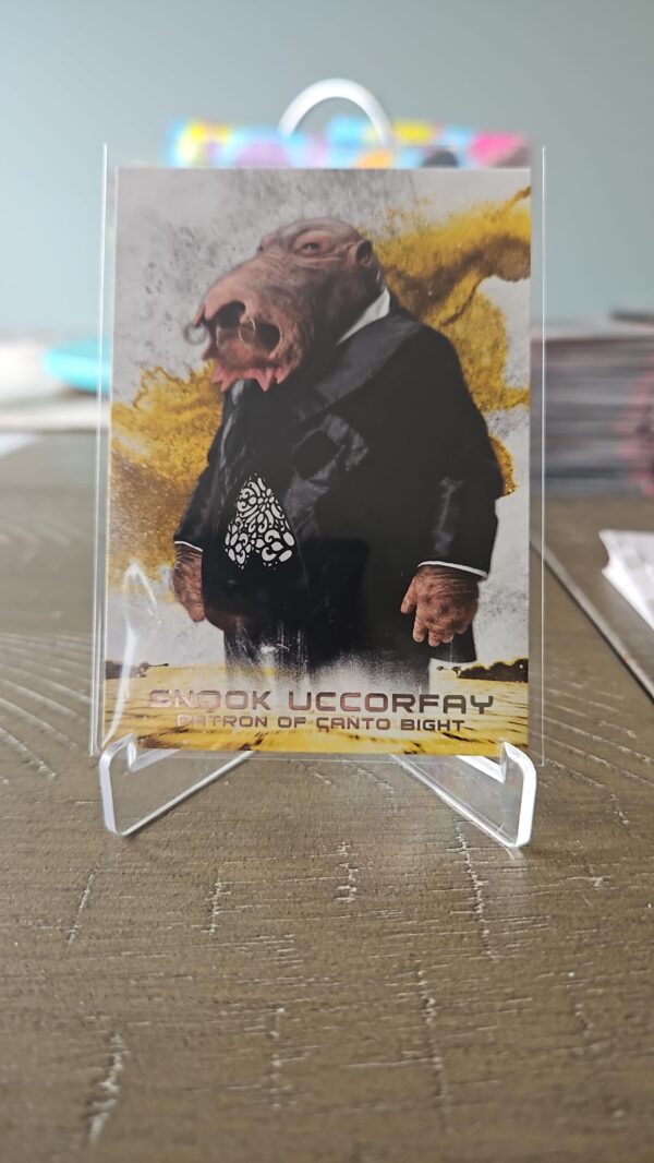 2018 Star Wars: The Last Jedi Series II Patron of Canto Bight Snook Uccorfay #cb-3