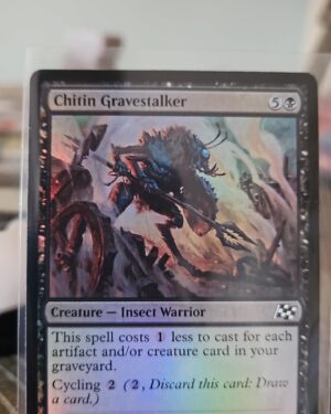 Magic: The Gathering Chitin Gravestalker #79 Aetherdrift FOIL