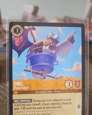 Owl - Pirate Lookout 1/204 Azurite Sea uncommon sapphire well spotted