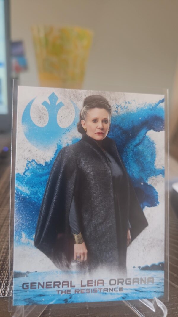 Topps Star Wars The Last Jedi series 2 leaders of the resistance general leia organa #rs-1