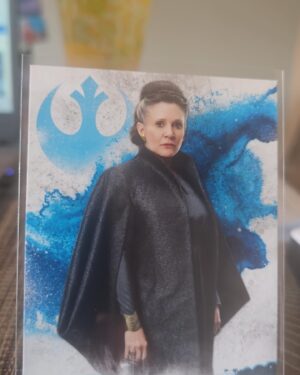 2018 Topps Star Wars: The Last Jedi Series 2 Leaders of the Resistance #RS-1 General Leia Organa