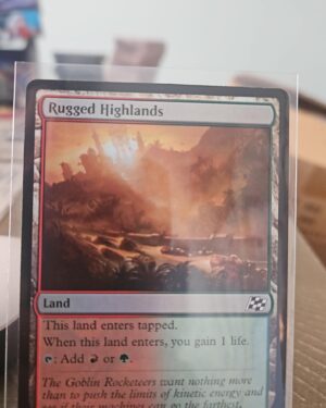 Magic: The Gathering Rugged Highlands #262 Aetherdrift FOIL