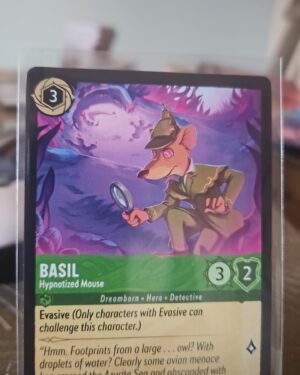 Basil - Hypnotized Mouse 79/204 Azurite Sea cold foil common emerald evasive strength 3