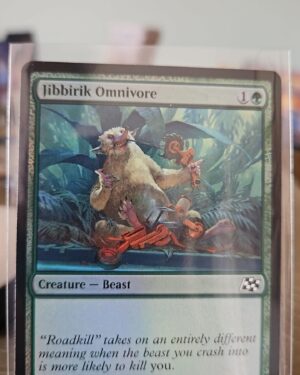 Magic: The Gathering Jibbirik Omnivore #166 Aetherdrift FOIL