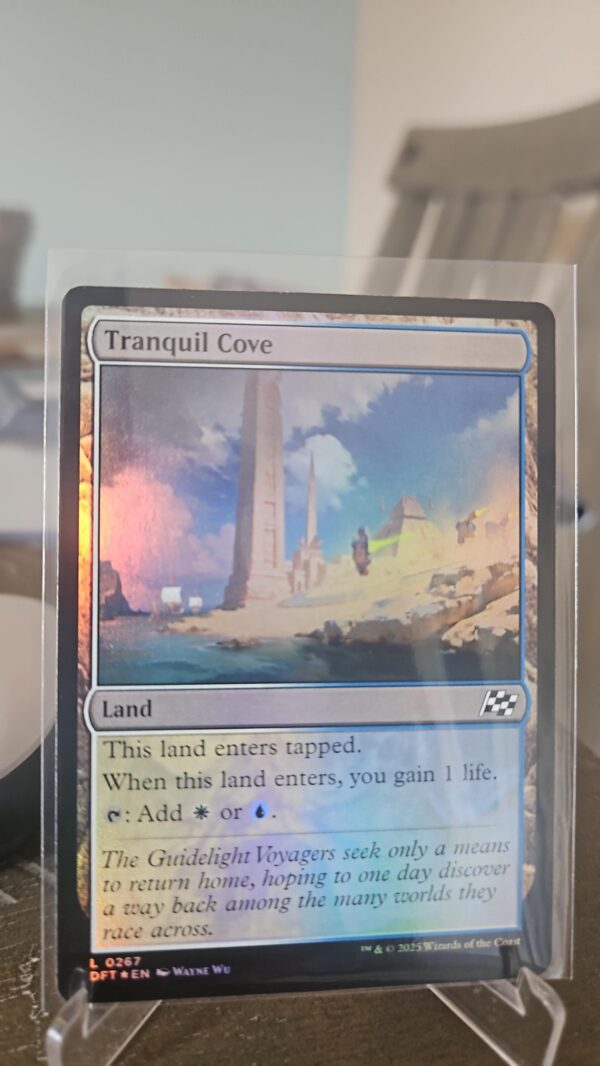 MTG Magic the Gathering Tranquil Cove (270/789) Foundations nm FOIL