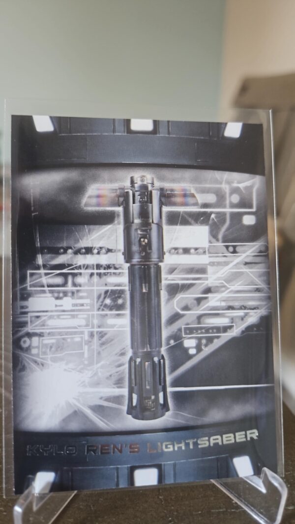 2018 Topps Star Wars The Last Jedi Series 2 Items & Artifacts kylo ren's lightsaber ia-14