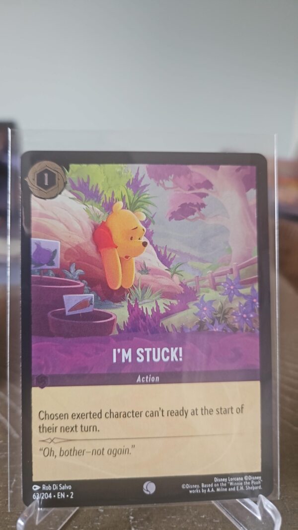 I'm Stuck! 63/204 Disney Lorcana Rise of the Floodborn Common Cold Foil NM