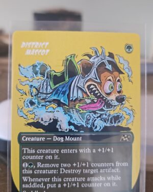 District Mascot Borderless #344 Near Mint Magic The Gathering Aetherdrift
