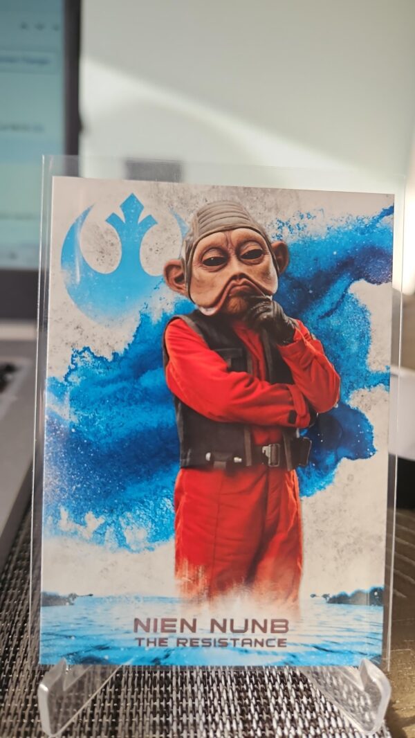 2018 Star Wars: The Last Jedi Series II Leaders of Resistance Nien Nunb #rs-7