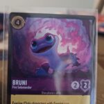 Disney Lorcana Shimmering Skies Bruni Fire Salamander 40/204 Cold Foil