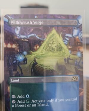 Willowrush Verge Borderless Aetherdrift Regular Magic The Gathering Magic Land Card #375