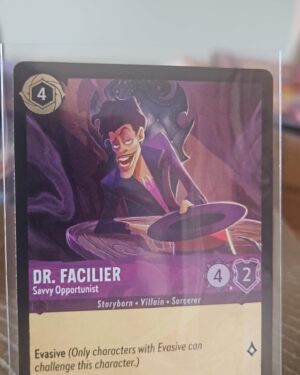 Dr. Facilier Savvy Opportunist 38/204 Cold Foil