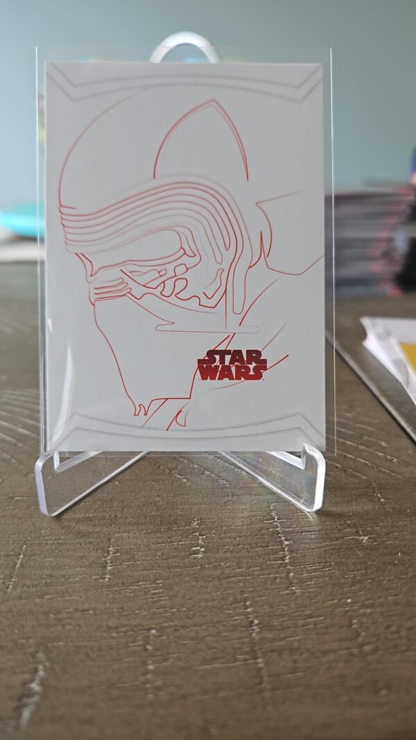 2017 Star Wars The Last Jedi Series 1 Card Red Illustrations #RL-2 Kylo Ren