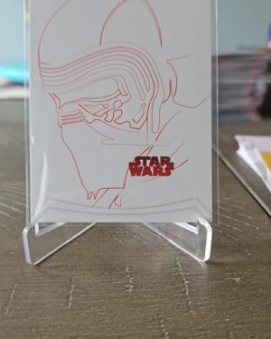2017 Topps Star Wars The Last Jedi Red Line Artwork Kylo Ren #RL-2 trading card