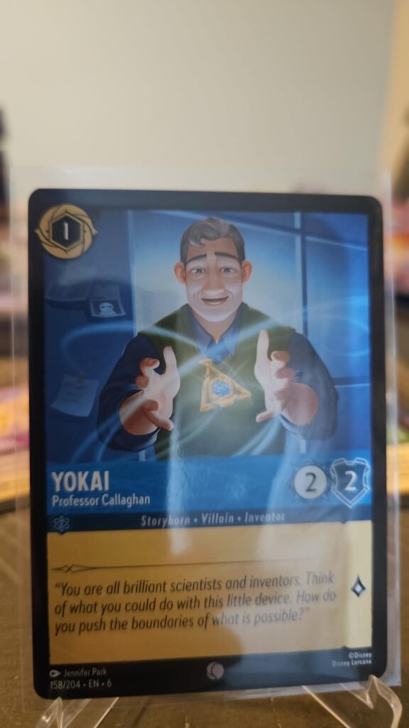 Disney Lorcana Yokai 158/204 Azurite Sea common card