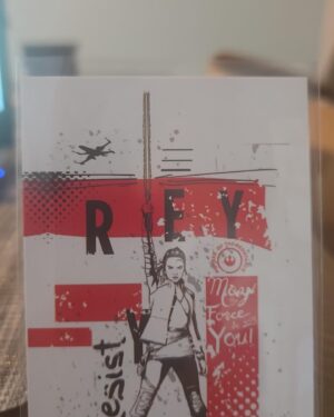 2017 Topps Star Wars: The Last Jedi Series 1 Resist! #R-2 Rey