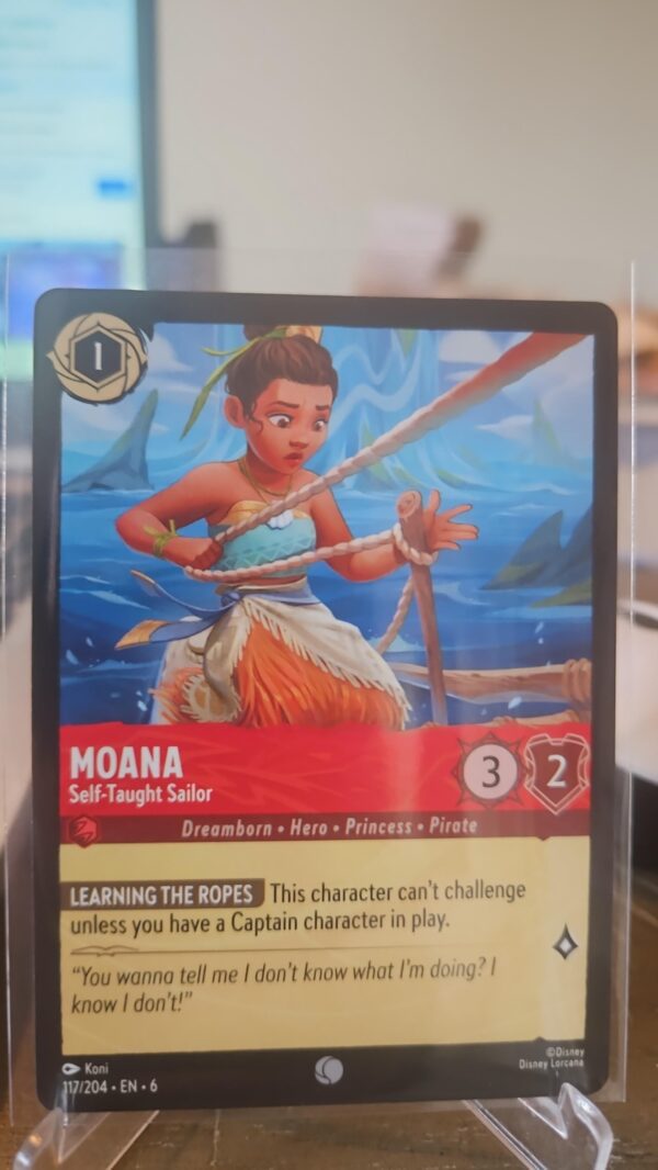 Moana 117/204 Disney Lorcana Azurite Sea Regular Common Card NM