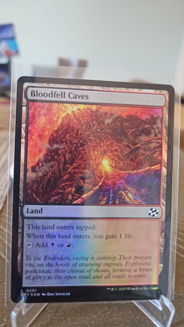 MTG Magic the Gathering Bloodfell Caves (251/568) Aetherdrift NM