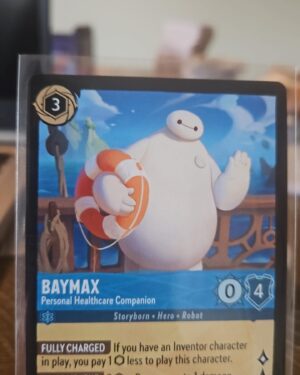 Disney Lorcana Baymax - Personal Healthcare Companion #156 Azurite Sea