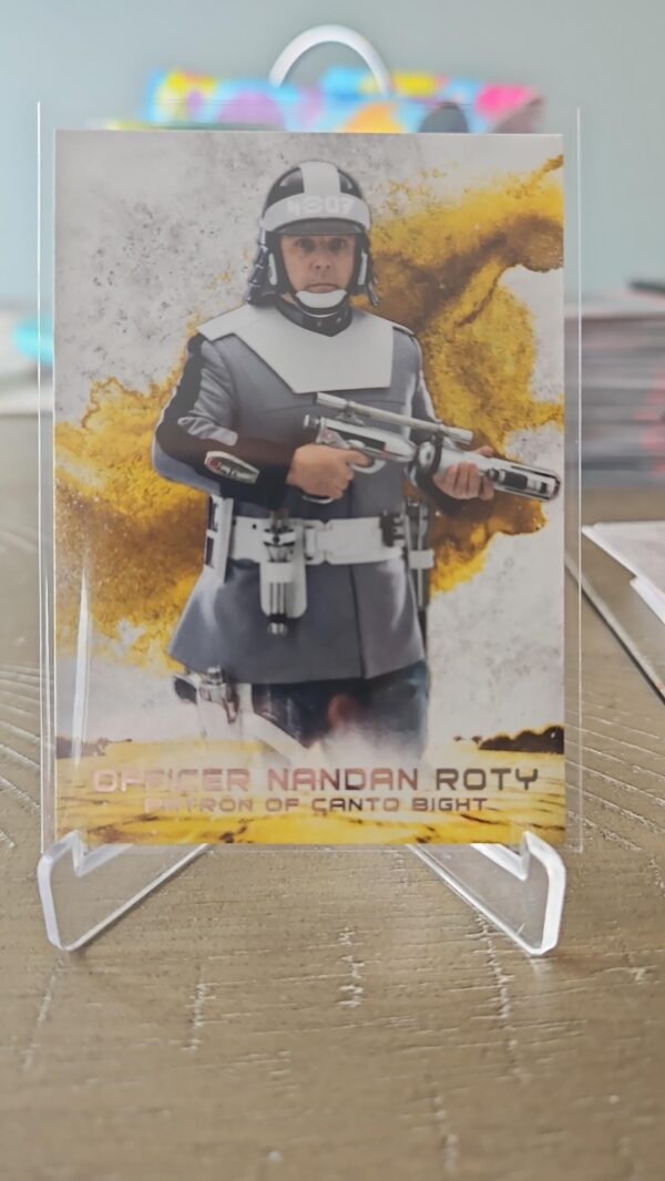 2018 Topps Star Wars: The Last Jedi Series II Officer Nandan Roty #CB-9