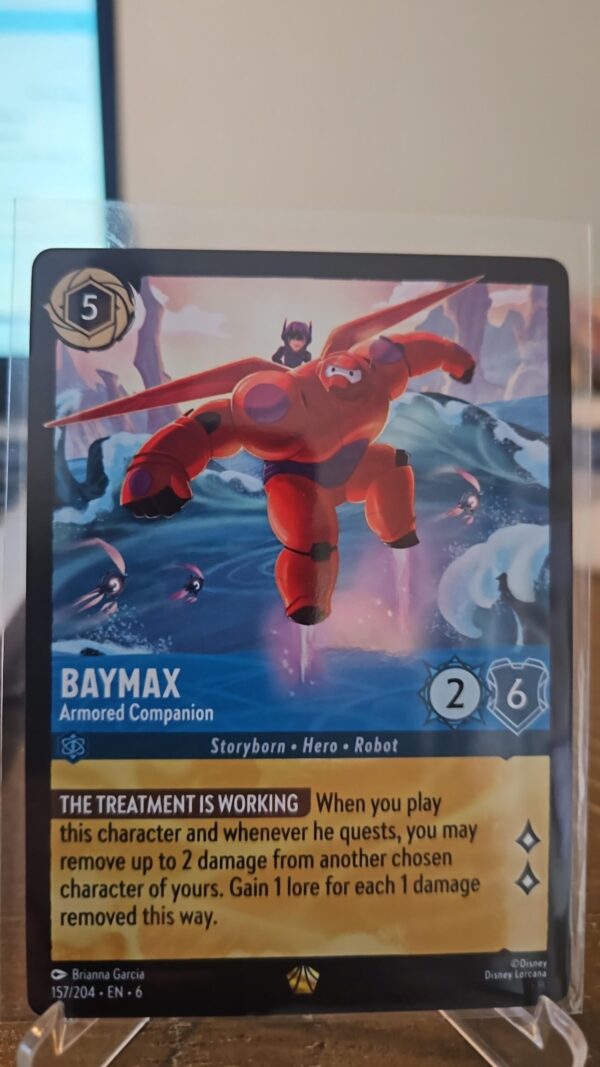Disney Lorcana: Azurite Sea - Baymax - Armored Companion (Legendary) 157/204 non foil