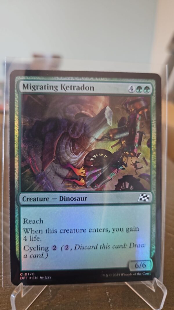 MTG Magic the Gathering Migrating Ketradon (170/568) Aetherdrift NM FOIL