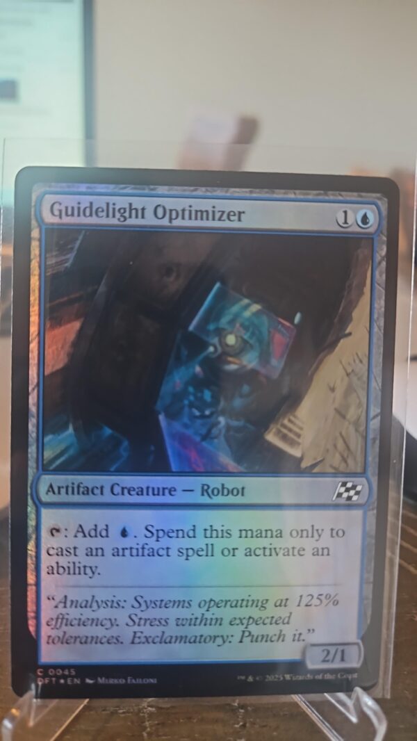 MTG Magic the Gathering Guidelight Optimizer (45/568) Aetherdrift NM FOIL