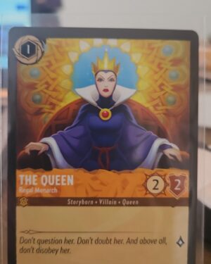 The Queen Regal Monarch 27/204 Rise of the Floodborn common Amber character non-foil NM