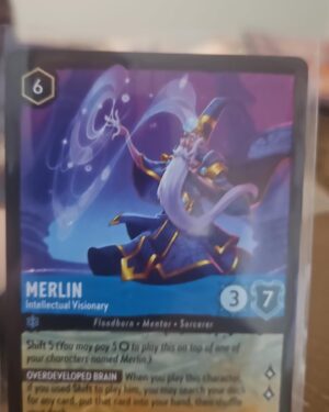 Disney Lorcana Shimmering Skies - Merlin - Intellectual Visionary - 159/204