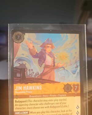 Jim Hawkins – Honorable Pirate 25/204 Azurite Sea Super Rare Cold Foil