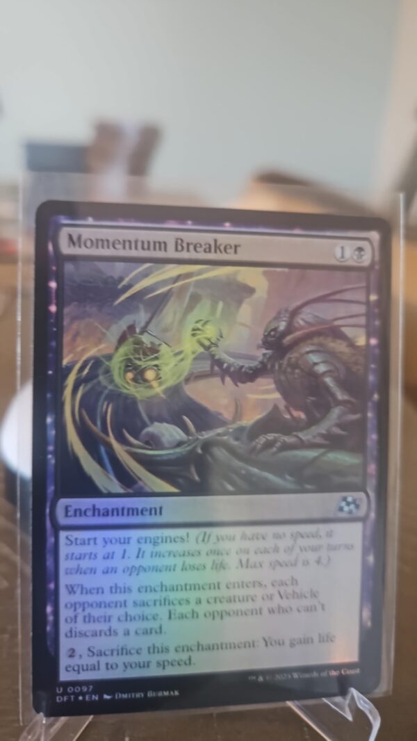 Magic The Gathering MTG MOMENTUM BREAKER FOIL Aetherdrift NM #97