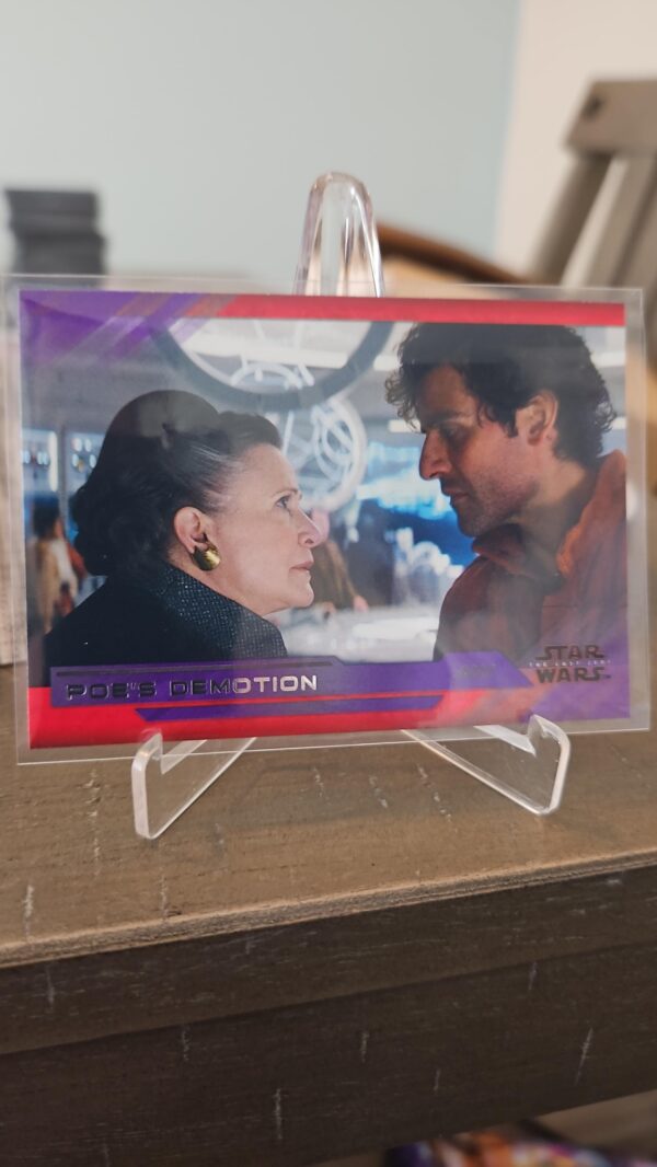 2018 Star Wars: The Last Jedi Series II Purple Poe Dameron Poe's Demotion #25