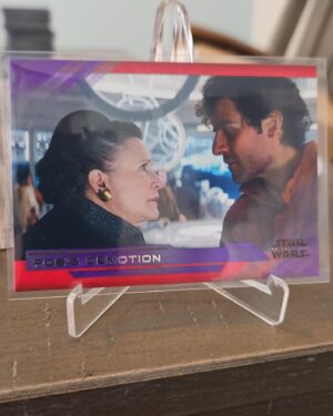 2018 Star Wars The Last Jedi Series 2 Purple #25 Poe's Demotion