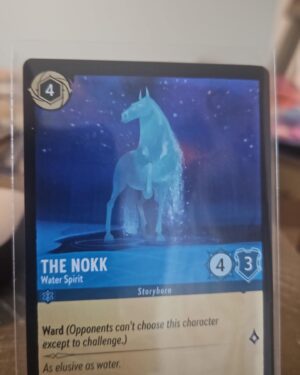 Nokk Water Spirit 160/204 Rise of the Floodborn common sapphire character non-foil cost 4 strength 3 willpower 4 lore 2