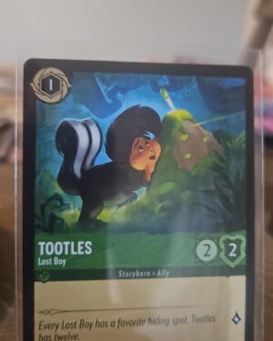 Tootles Lost Boy 76/204 Azurite Sea common emerald character non-foil cost 1 strength 1 willpower 1 lore 1