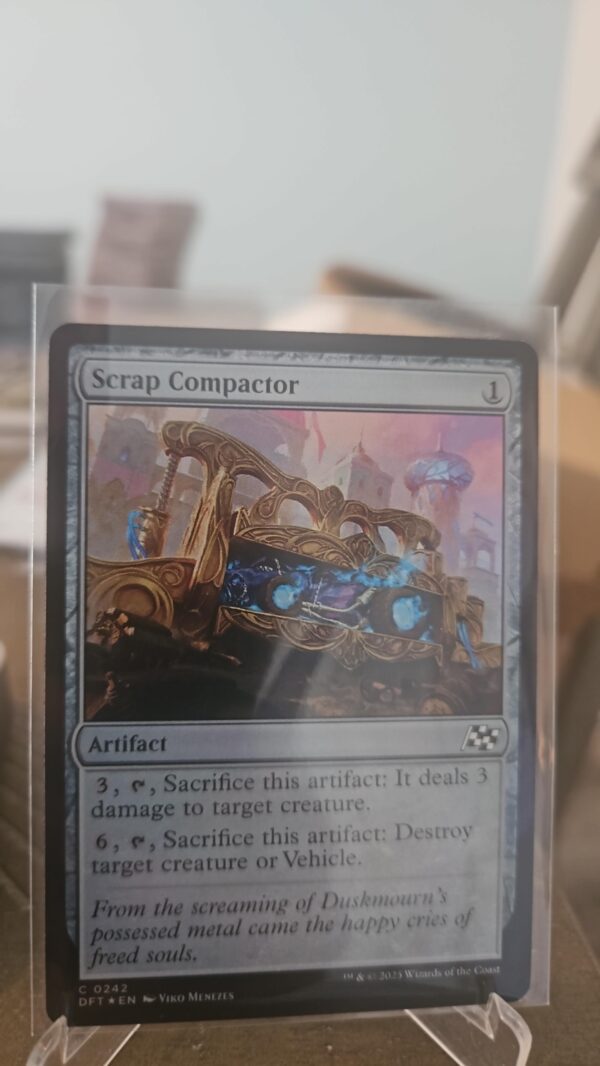 MTG Magic the Gathering Scrap Compactor (242/568) Aetherdrift NM