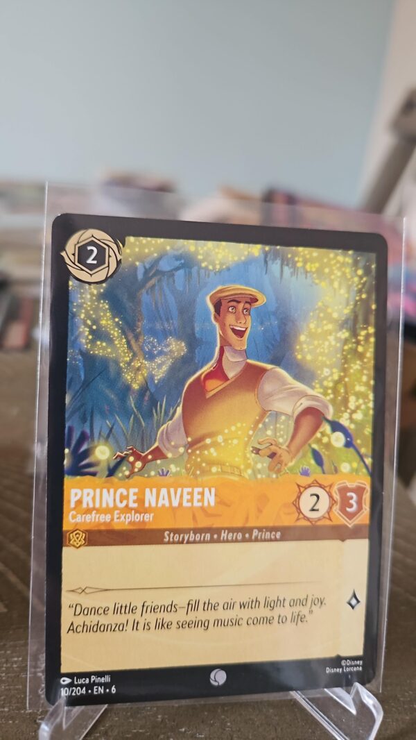 Prince Naveen 10/204 Disney Lorcana Azurite Sea Regular Common Card NM