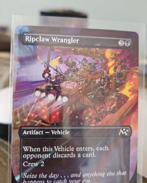 Ripclaw Wrangler #309 Magic The Gathering Aetherdrift 2025 Borderless Non Foil