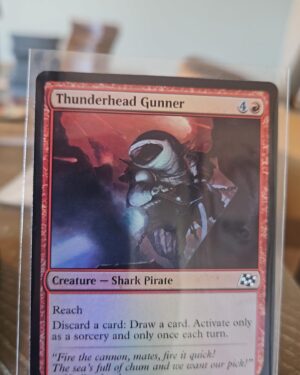 MTG Magic the Gathering Thunderhead Gunner #148 Aetherdrift FOIL