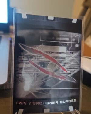 2018 Topps Star Wars: The Last Jedi Series 2 Items and Artifacts #IA-16 Twin Vibro-Arbir Blades