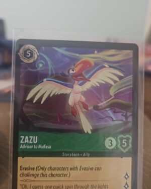 2024 Disney Lorcana Shimmering Skies Foil Zazu Advisor to Mufasa #72/204