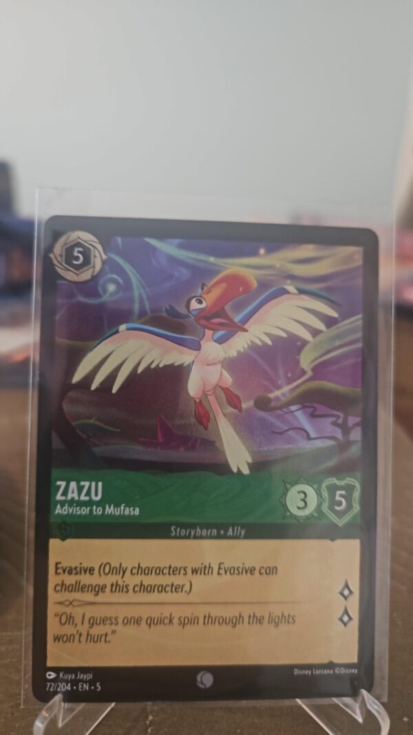 2024 Disney Lorcana - Shimmering Skies Foil Zazu Advisor to Mufasa #72