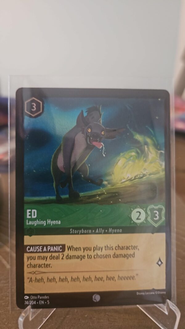 Ed 74/204 Disney Lorcana Shimmering Skies Common Cold Foil Card NM