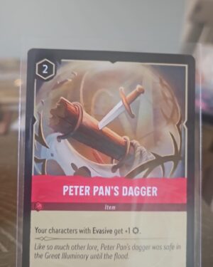 Peter Pan's Dagger 135/204 Rise of the Floodborn common ruby item non-foil cost 2