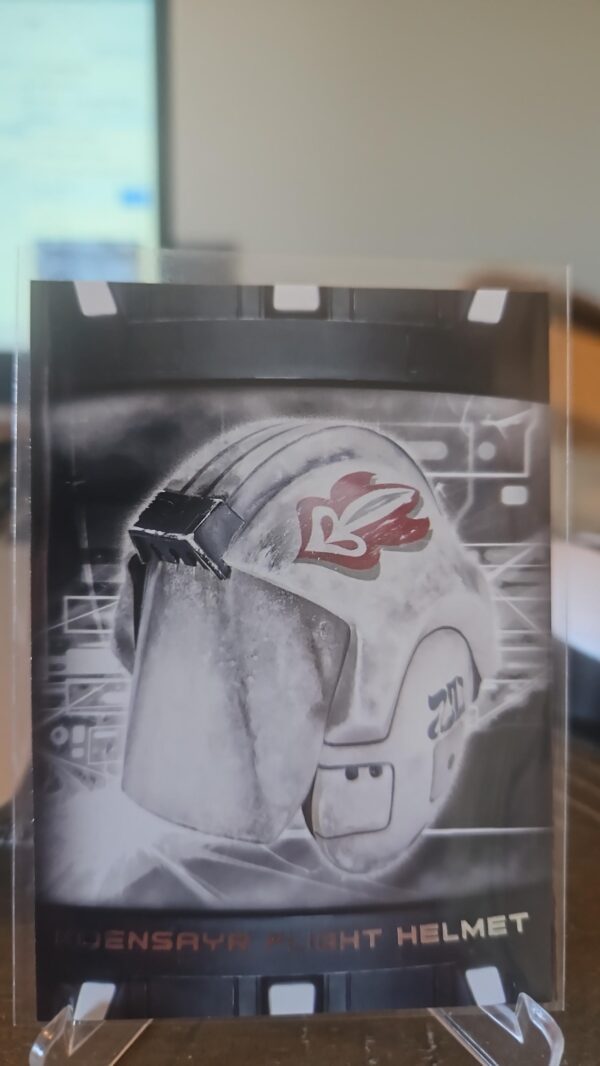 2018 Topps Star Wars The Last Jedi Series 2 Items & Artifacts Koensayr flight helmet #1a-11