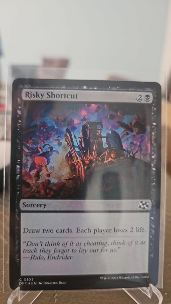 Risky Shortcut Aetherdrift - Near Mint Foil Magi The Gathering