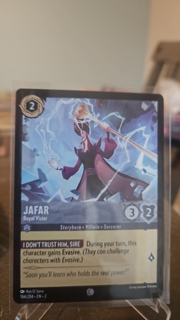 Jafar 184/204 C Rise of the Floodborn Lorcana card